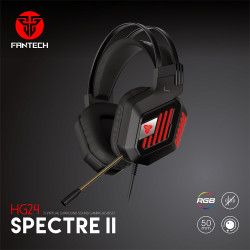 Tai nghe FANTECH SPECTRE II HG24 7.1 VIRTUAL SURROUND BLACK