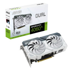 VGA  ASUS Dual GeForce RTX™ 4060 Ti White 8GB GDDR6
