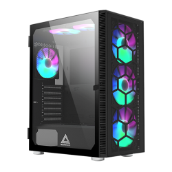 Vỏ case Montech X3 Glass | Black