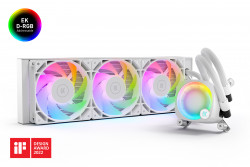 Tản nhiệt CPU AIO EK-Nucleus AIO CR360 Lux D-RGB - White
