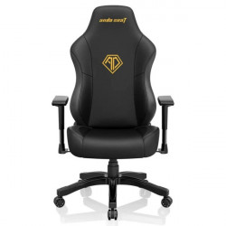 Ghế chơi game Andaseat Phantom 3 Elegant Black – Premium PVC Leather – Office Gaming Chair