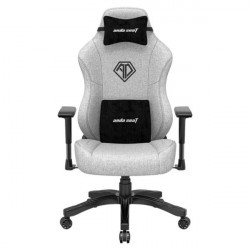 Ghế chơi game Andaseat Phantom 3 Ash Grey – Linen Fabric – Premium Office Gaming Chair