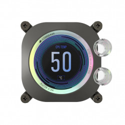 Block CPU Corsair Hydro X iCUE XC7 RGB ELITE LCD CPU Water Block - Stealth Gray