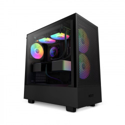 Vỏ case NZXT H5 FLOW RGB ALL BLACK (MID TOWER/MÀU ĐEN)