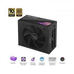 NGUỒN ASUS ROG STRIX 850W GOLD AURA EDITION (ATX 3.0/PCIE GEN 5.0 /FULL MODULAR/MÀU ĐEN)