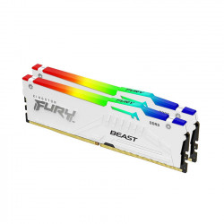Ram KINGSTON FURY BEAST RGB WHITE (KF556C40BWAK2-32) 32GB (2X16GB) DDR5 5600MHZ