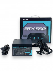 Nguồn Sama BTX 550W (80PLUS BRONZE/MÀU ĐEN)