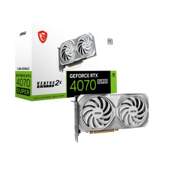 VGA MSI RTX 4070 Super 12GB Ventus 2X White OC