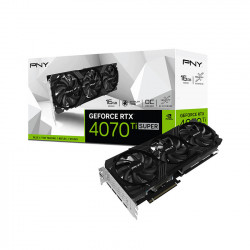 VGA PNY RTX 4070 TI SUPER 16GB VERTO OVERCLOCKED TRIPLE FAN DLSS 3