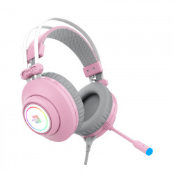 Tai nghe ZIDLI SCORE SH320V PINK (7.1, USB, RGB)