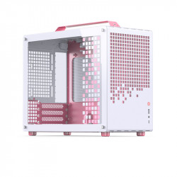 Vỏ case Jonsbo Z20 Tempered Glass Version Pink/White ( Mid Tower/Màu Hồng)