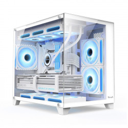 Vỏ Case VITRA CRYSTAL S1 V2  WHITE M-ATX