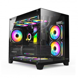 Vỏ Case VITRA CRYSTAL S1 V2 BLACK M-ATX