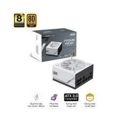 NGUỒN ASUS AP-850G (80PLUSGOLD/ATX 3.0/PCIE GEN 5.0 /FULL MODULAR/MÀU TRẮNG)
