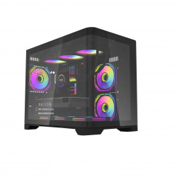 Case Aigo ARC1 Curve Glass Mid-Tower Airflow - Black