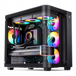 VỎ CASE JONSBO TK-3 BLACK (ATX/MID TOWER/MÀU ĐEN)