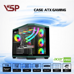 VỎ CASE ACER V950 BLK ATX GAMING - BLACK ( TYPE C )