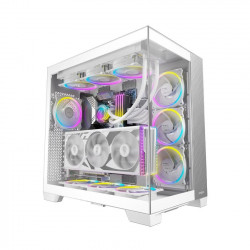 Vỏ case ANTEC C8 Aluminum WHITE (e-ATX/Màu trắng mặt nhôm)