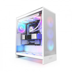 Vỏ case NZXT H7 2024 FLOW RGB WHITE (ATX/Mid Tower/Màu Trắng)