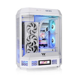 Vỏ case Thermaltake Tower 600 - White (ATX/Mid Tower/Màu Trắng/2 Fan)