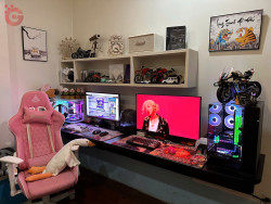 Dịch vụ thiết kế thi công góc chơi game - Gaming Corner LONG TRANH HỔ ĐẤU