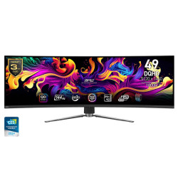 MÀN HÌNH MSI MPG 491CQP QD-OLED – 49 inch DQHD QD-OLED | 144Hz | 0.03ms | Type-C | Curved Monitor