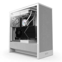 Vỏ case NZXT H5 Flow 2024 - White – Compact Mid-tower Airflow Case