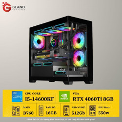 PC GAMING GLAND LION P11 I5 14600KF - VGA RTX 4060Ti 8GB