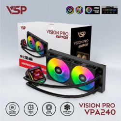 Tản nhiệt nước CPU AIO VSP Vision Pro VPA-240 Đen