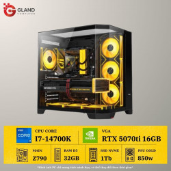 PC GAMING GLAND LION P18 I7 14700K - VGA RTX 5070Ti 16GB
