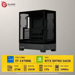 PC GAMING GLAND TUF I7 14700K - VGA RTX 5070Ti 16GB
