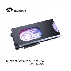 Block vga BYKSKI Geforce RTX 5090 ROG Astral with Backplate ( ASUS GeForce RTX 5090 )