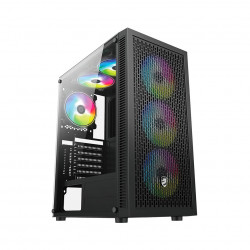 Vỏ case VITRA SAPHIRA AX9 BLACK 3FAN RGB