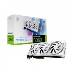 VGA MSI RTX 5060 8G GAMING TRIO OC WHITE GDDR7