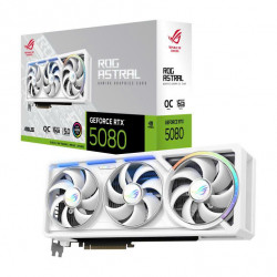 VGA ASUS ROG Astral GeForce RTX 5080 16GB GDDR7 OC Edition (ROG-ASTRAL-RTX5080-O16G-GAMING) White Edition