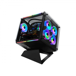 Vỏ case AZZA CUBE 802F (Mid Tower/Màu Đen)