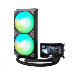 Tản nhiệt nước CPU AIO TRYX PANORAMA 240 ARGB Black (Màn 2k 6.5"/Bơm ASETEK 8v2)