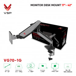 GIÁ ĐỠ MÀN HÌNH VSP VG70-1G (17"-42" - 13KG)