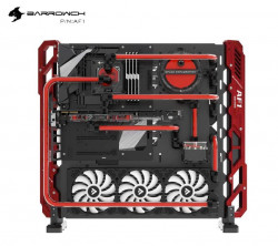Vỏ Case Barrowch Limited edition Open Aluminum alloy water-cooling case AF1