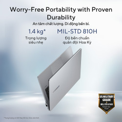 Laptop ASUS ExpertBook P1503CVA-i308-50W (Intel Core i3-1315U | Intel UHD | 15.6 inch FHD | 8GB | 512GB | Win 11 | Xám)