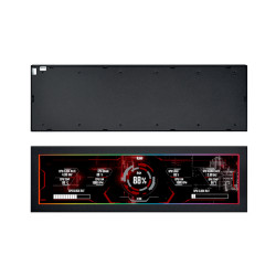 Màn hình phụ trang trí Lian Li 8.8 UNIVERSAL SCREEN Black