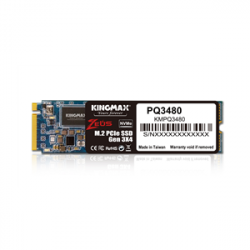 SSD KINGMAX Zeus PQ3480 256GB – M.2 2280 PCIe Gen3 x4 (Đọc 2250MB/s - Ghi 1200MB/s) - (KMAXPQ3480256G)