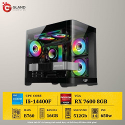 PC GAMING GLAND LION P11 I5 14400F - VGA RX 7600 8GB