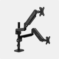 Giá Đỡ Màn Hình đôi HyperWork P1 Dual 2025 HPW-DPA0105-BLK Đen (22 - 34inch)