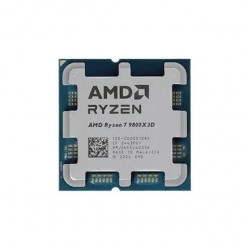 CPU AMD Ryzen 7 9800X3D TRAY (4.7 GHz Upto 5.2GHz / 104MB / 8 Cores, 16 Threads / 105W / Socket AM5)