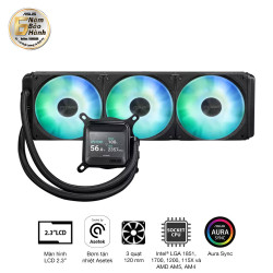 Tản nhiệt CPU ASUS ASUS PRIME LC 360 LCD ARGB (tích hợp màn 2.3")