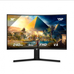 Màn hình Gaming VSP VG3224FC1 | 32 inch, FHD, 240Hz, VA
