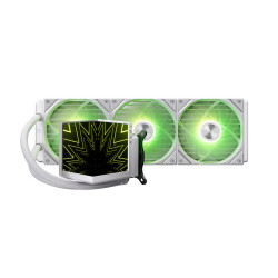 Tản nhiệt nước CPU AIO TRYX STAGE 360 Dual-Screen ARGB White L-S360A-DM3M-G0W