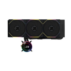 Tản nhiệt nước AIO Lian Li HydroShift LCD 360TL Wireless Fan Black (G89.GHS2LCD36TB.00)