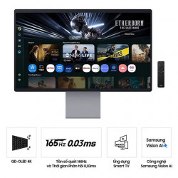 Màn hình Samsung M9 M90SF LS32FM902SEXXV (32 inch/UHD/QD-OLED/165Hz/0.03ms/loa)